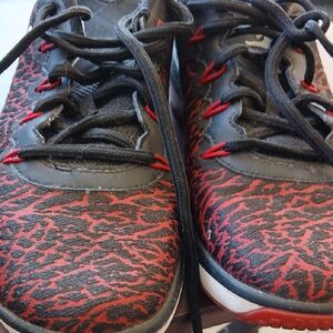 Jordan Kids Sneakers Black Red